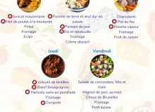 Au menu du foyer