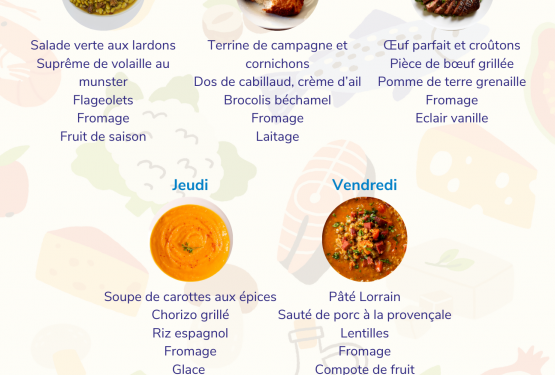 Au menu du foyer