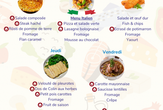 Au menu du foyer