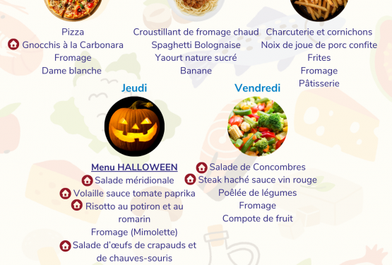 Au menu du foyer