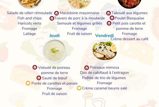 Au menu du foyer