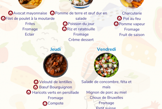 Au menu du foyer