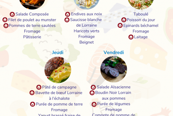 Au menu du foyer