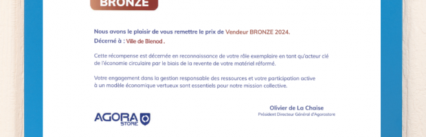 Blénod récompensée en matière de transition écologique