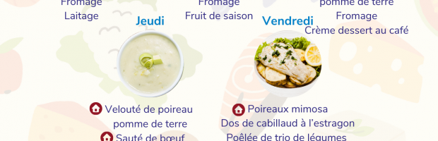 Au menu du foyer