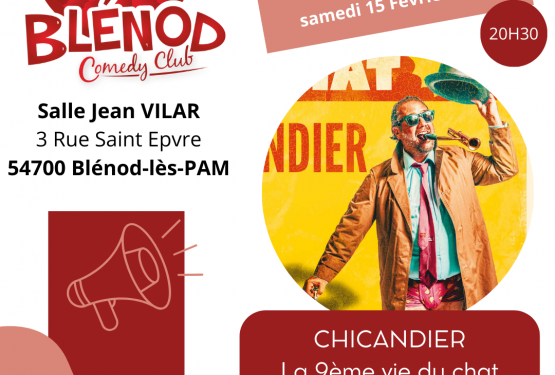 Chicandier au Blénod Comedy Club