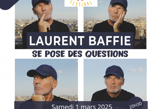 Laurent Baffie "se pose des questions" à la Mousson du Rire 2025