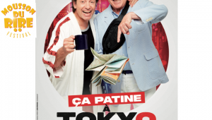 “ça patine à Tokyo” avec Nelson Monfort et Philippe Candelero à la Mousson du Rire