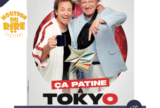 “ça patine à Tokyo” avec Nelson Monfort et Philippe Candelero à la Mousson du Rire